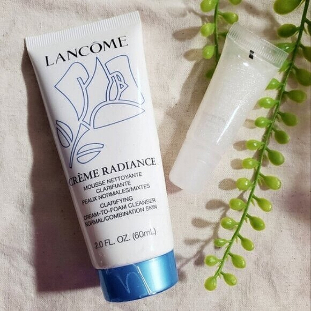 Lancome Bundle- Cream to Foam Cleanser + Juicy Tubes Jelly Ultry Shiny Lip Gloss